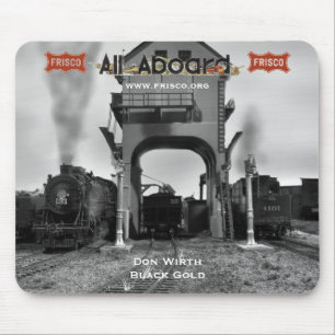 Don Wirth - Black Gold Mouse Pad