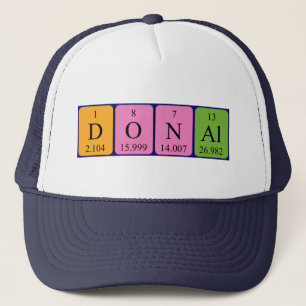 Donal periodic table name hat