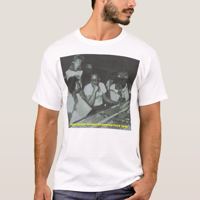 DONALD DENNIS & PETER TOSH  Men's Basic T-Shirt (Front)