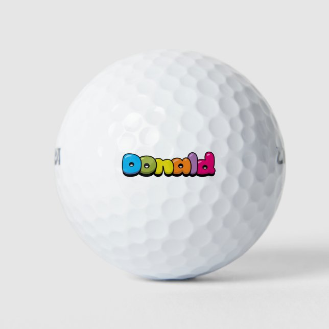 Donald Golf Balls (Front)