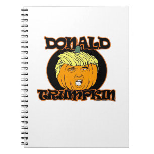 Donald Halloween Costume Trumpkin Notebook
