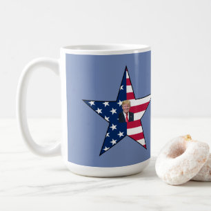 Donald J. Trump~ President~ US Flag~ Star ~ MAGA ~ Coffee Mug