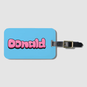Donald Luggage Tag