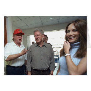 Donald & Melania Trump & Bill Clinton
