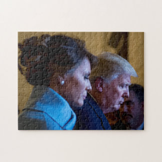 Donald & Melania Trump - Inauguration Day Jigsaw Puzzle
