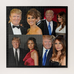 DONALD & MELANIA TRUMP JIGSAW PUZZLE