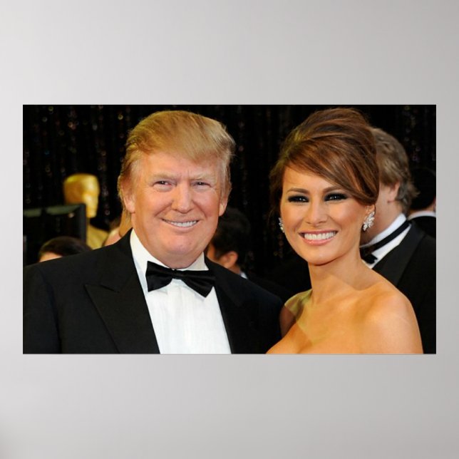 DONALD & MELANIA TRUMP POSTER (Front)