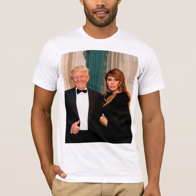 Donald & Melania Trump T-Shirt (Front)