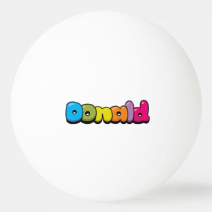 Donald Ping Pong Ball