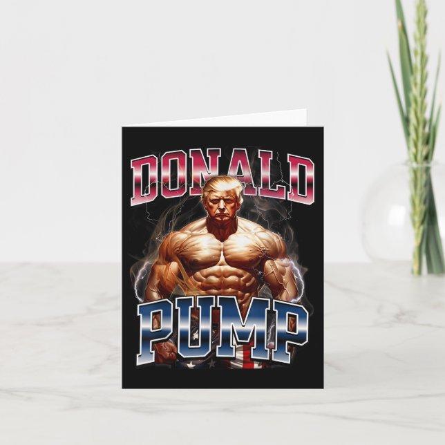 Donald Pump  Card (Front)