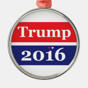 Donald Trump 2016 Metal Ornament