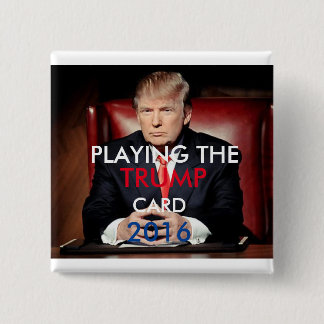 Donald Trump 2016 Pinback Button (Square)