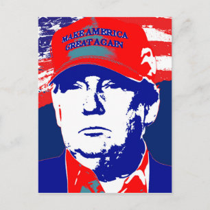 Donald Trump 2016 Presidential Candidate Postcard