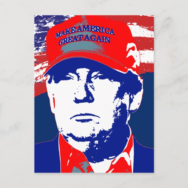 Donald Trump 2016 Presidential Candidate Postcard (Front)