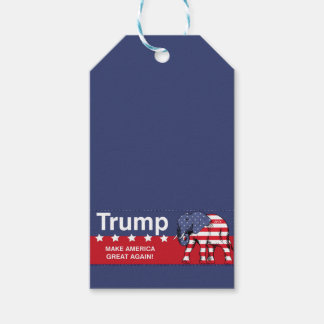 donald trump 2016 republican gift tags