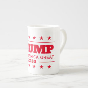 Donald Trump 2020 election Keep America Great Bone China Mug