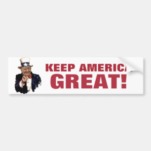 DONALD TRUMP 2020 KEEP AMERICA GREAT! BUMPER STICKER