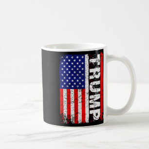 Donald Trump 2020 Vintage Usa Flag T Shirts Coffee Mug