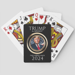 Donald Trump 2024 Campaign Collectable Playing Cards