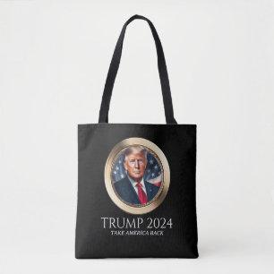 Donald Trump 2024 Campaign Collectable Tote Bag