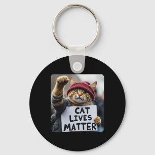 Donald Trump 2024 Cats1  Key Ring