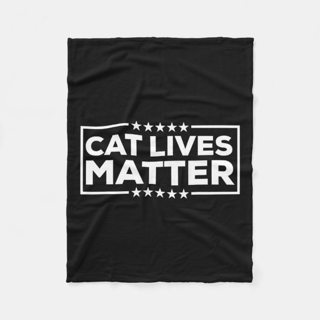 Donald Trump 2024 Cats Take America Back Retro Vin Fleece Blanket (Front)