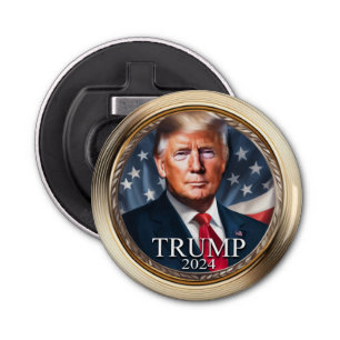 Donald Trump 2024 Collectable Campaign Bottle Opener