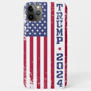 Donald Trump 2024 Distressed iPhone 11 Pro Max Case