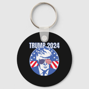 Donald Trump 2024 For President Conservative Repub Key Ring