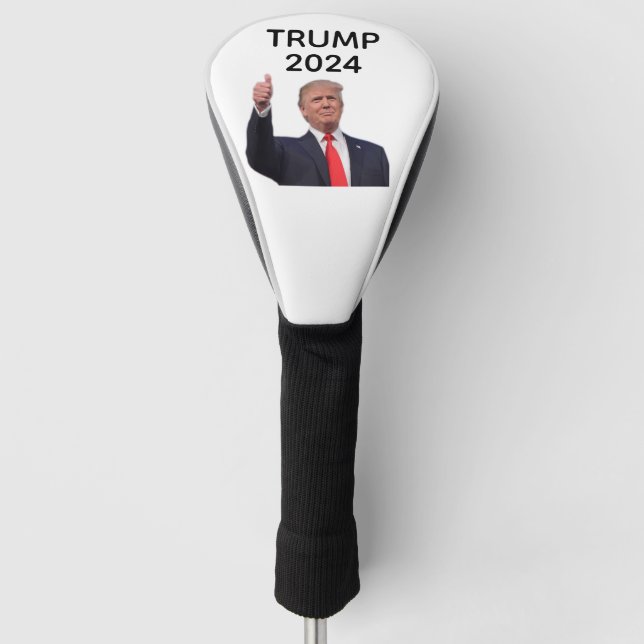 Donald Trump 2024  Golf Head Cover (Front)