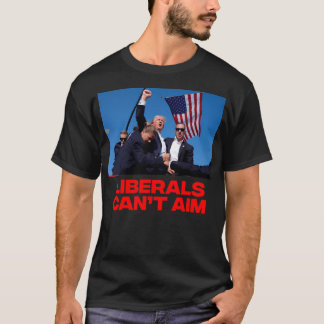 Donald Trump 2024 - Hero Can'T Aim T-Shirt