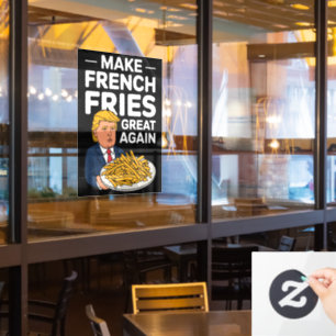Donald Trump 2024 Make French Fry Great Again