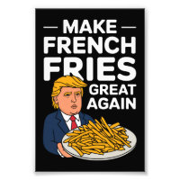 Donald Trump 2024 Make French Fry Great Again