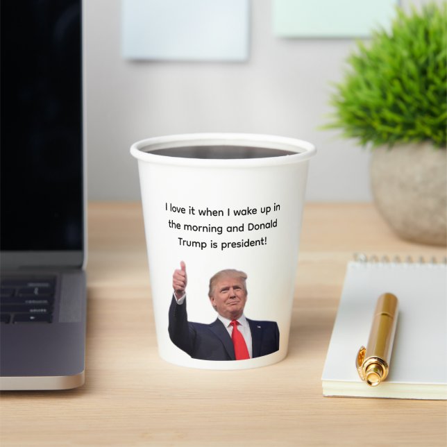 Donald Trump 2024  Paper Cups (Insitu)