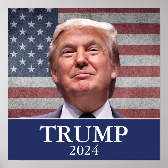 Donald Trump 2024  Poster (Front)