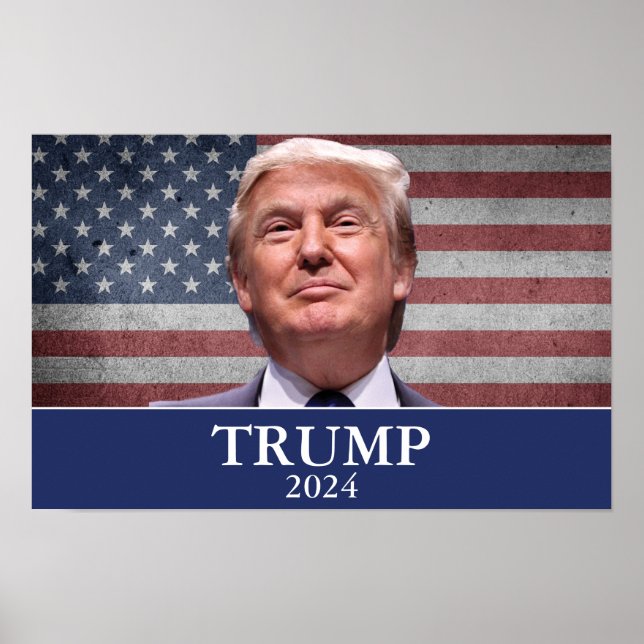 Donald Trump 2024  Poster (Front)