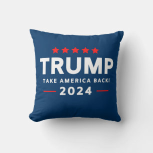 Donald Trump 2024 Take America Back  Cushion
