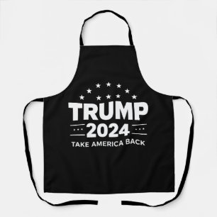 Donald Trump 2024 Take America Back Election Apron
