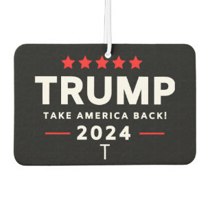 Donald Trump 2024 Take America Back Election Car Air Freshener