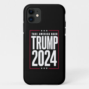 Donald Trump 2024 Take America Back Election iPhone 11 Case