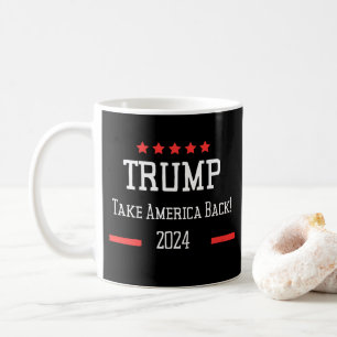 Donald Trump 2024 Take America Back Election Coffee Mug
