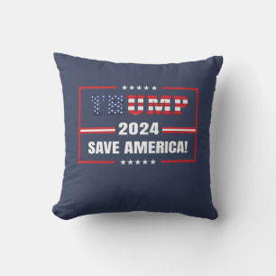 Donald Trump 2024 Take America Back Election Cushion
