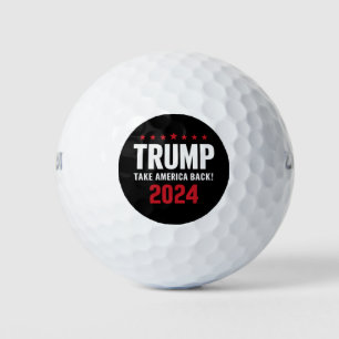 Donald Trump 2024 Take America Back Election Golf Balls