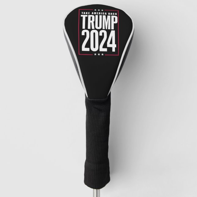 Donald Trump 2024 Take America Back Election Golf Head Cover (Front)