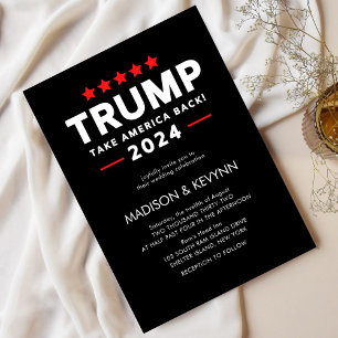 Donald Trump 2024 Take America Back Election Invitation