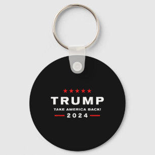 Donald Trump 2024 Take America Back Election - Key Ring