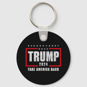 Donald Trump 2024 Take America Back Election Key Ring