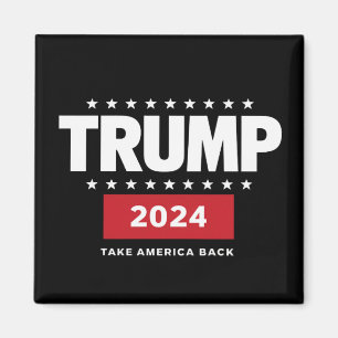 Donald Trump 2024 Take America Back Election Magnet