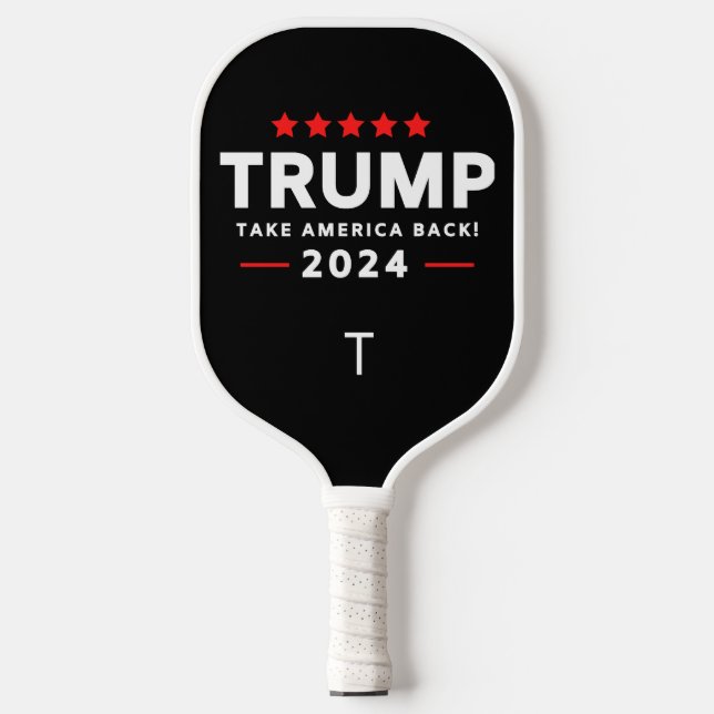 Donald Trump 2024 Take America Back Election  Pickleball Paddle (Front)