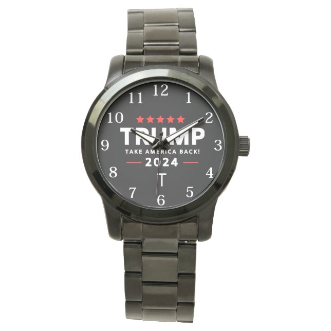 Donald Trump 2024 Take America Back Election  Watch (Front)